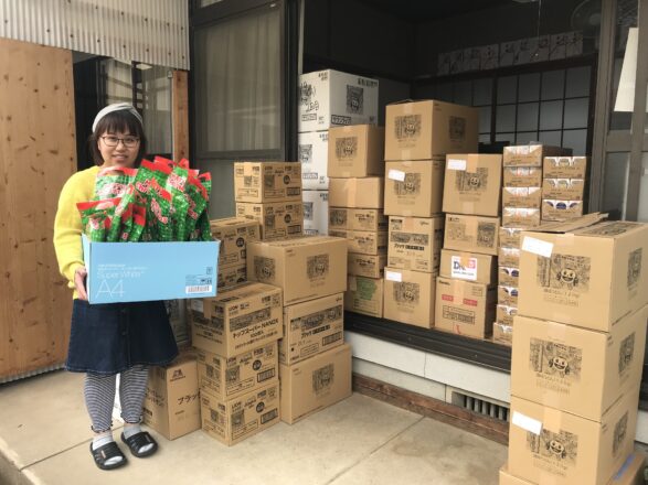 子ども食堂へ食品物資を寄贈