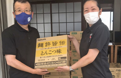こども食堂へ食品物資を寄贈